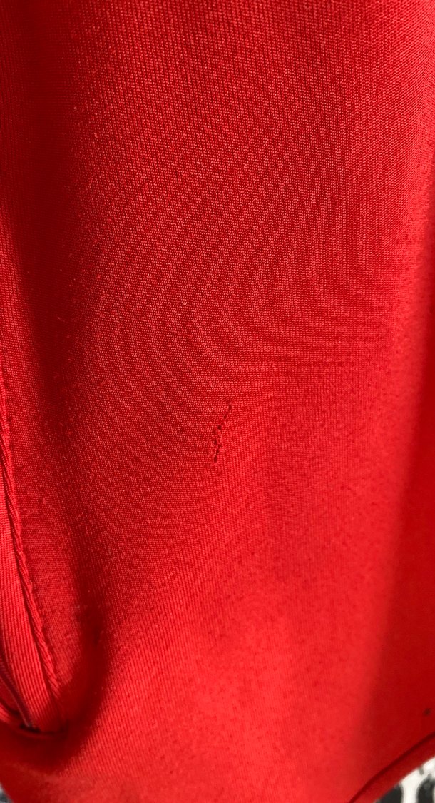 Orijinal Nike Kırmızı Fermuarlı unisex Spor Ceket s beden - Görsel 4