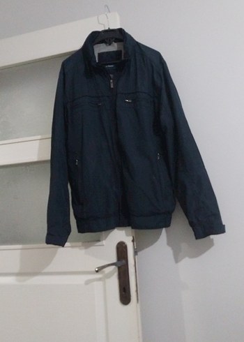 LC Waikiki Lacivert Erkek Fermuarli Ceket