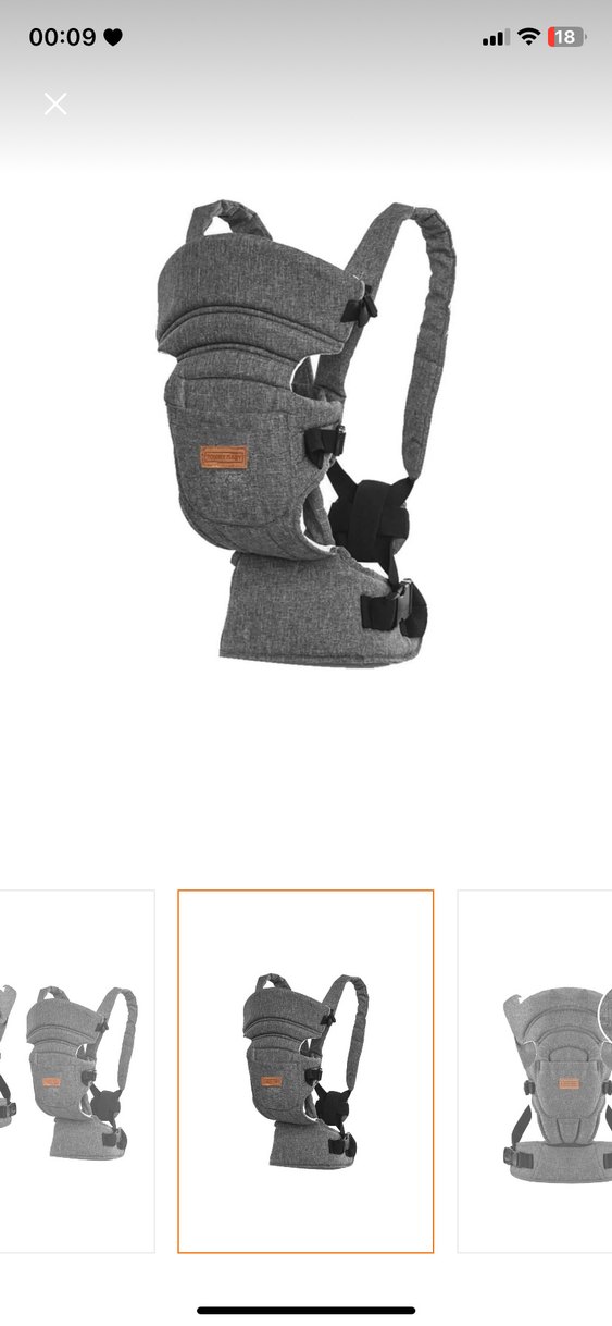 Gri Bebek Taşıyıcı - Görsel 2