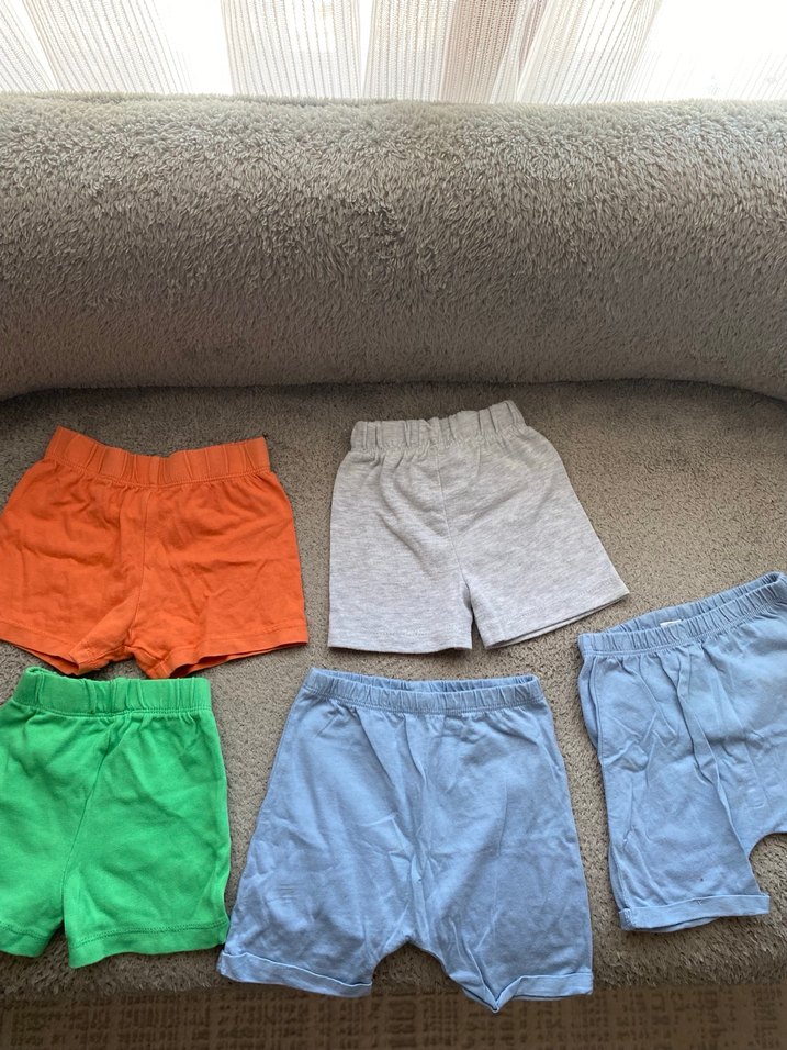 Pamuklu Çok Renkli Rahat Erkek Çocuk Şortları - Görsel 2