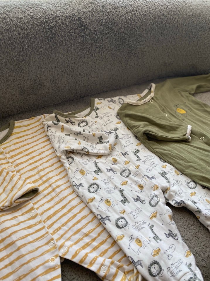 Düğmeli Uzun Kollu Erkek Bebek Tulum - Görsel 2