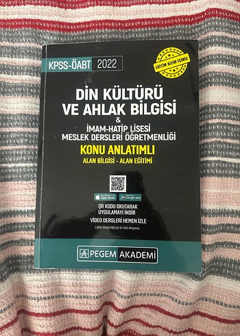 KPSS-ÖABT 2022 Din Kültürü ve Ahlak Bilgisi Kitabı