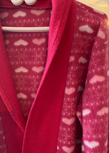 Pembe Bohem Midi Kadın Sabahlık - Görsel 3