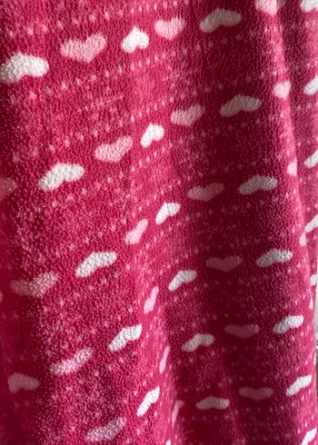 Pembe Bohem Midi Kadın Sabahlık - Görsel 8