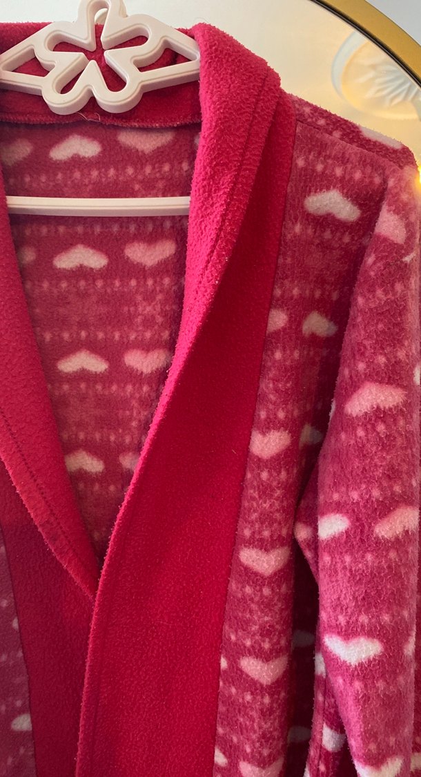 Pembe Bohem Midi Kadın Sabahlık - Görsel 3