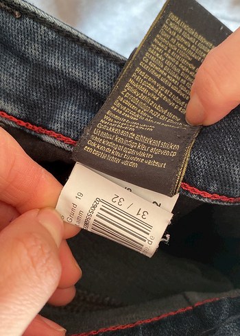 Koyu Mavi Erkek Dar Kesim Kot Pantolon - Görsel 5