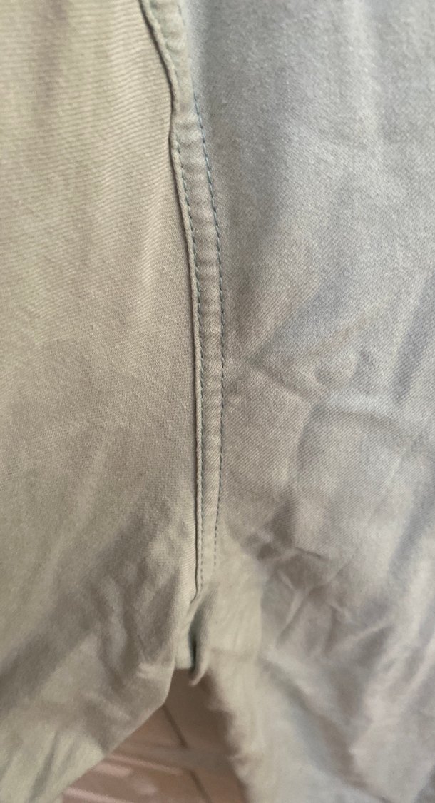 Gri Erkek Keten Uzun Kollu Gömlek - Görsel 4