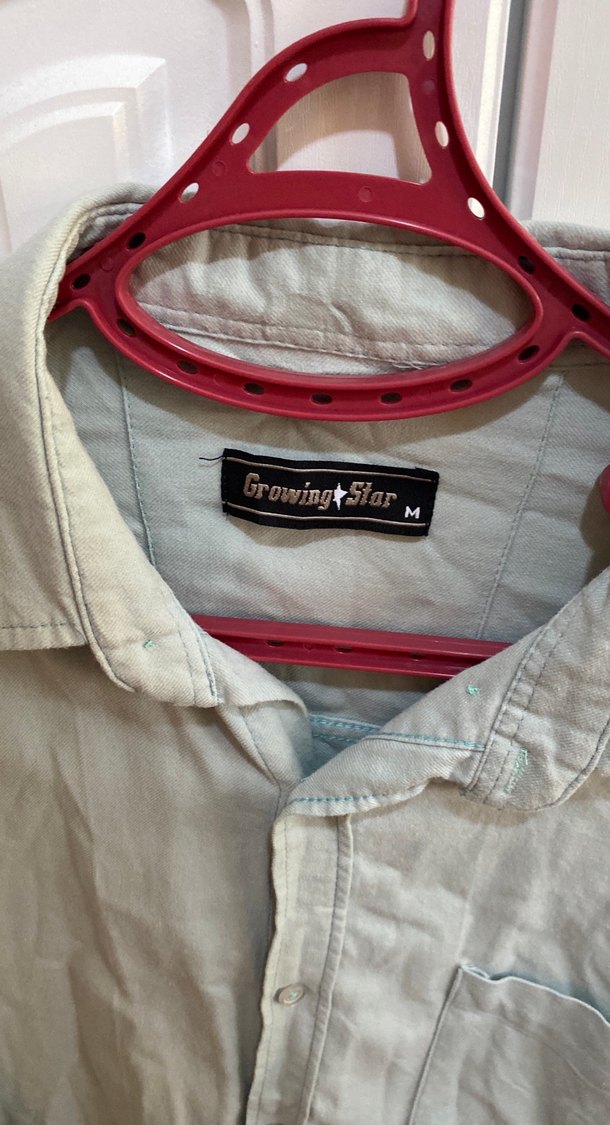 Gri Erkek Keten Uzun Kollu Gömlek - Görsel 2