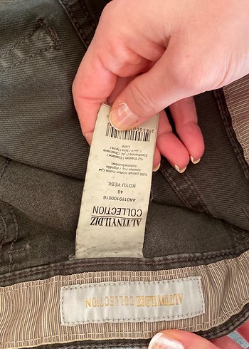 Gri Denim Erkek Pantolon - Görsel 2