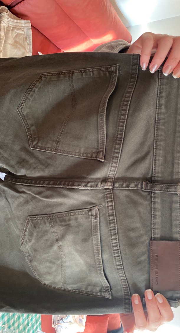 Gri Denim Erkek Pantolon - Görsel 4