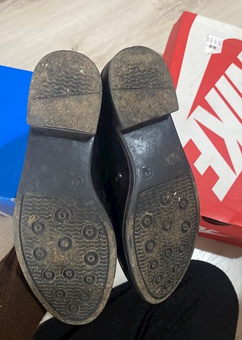 Siyah Rugan Stiletto Topuklu Kadın Bot - Görsel 7