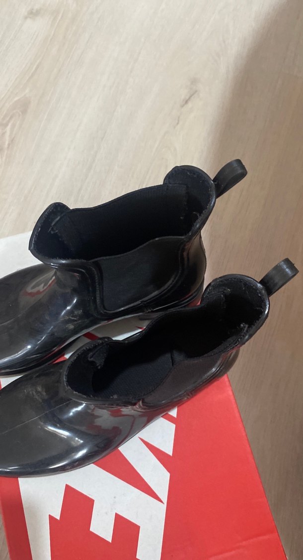 Siyah Rugan Stiletto Topuklu Kadın Bot - Görsel 4