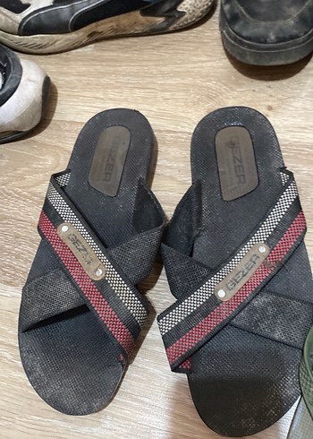 Kahverengi Erkek Sandaletler Tokalı - Görsel 3