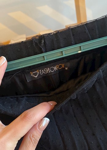 Siyah Pilili Uzun Gotik Etek - Görsel 5