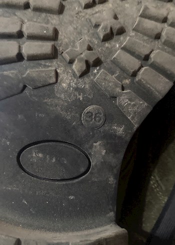 Kahverengi Kamuflaj Desenli Süet Kadın Bot - Görsel 6