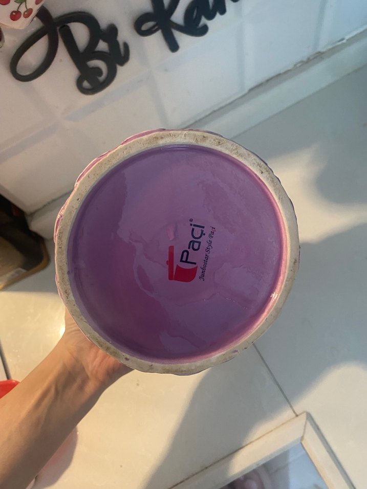 Pembe Kalp Detaylı kavonoz - Görsel 5