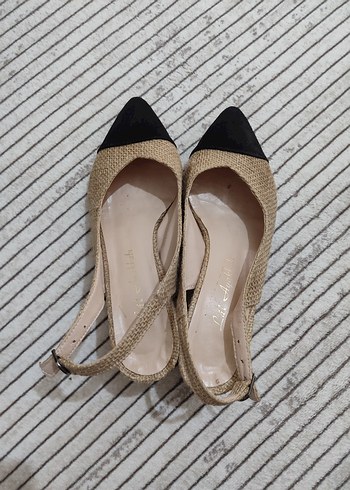 Bej Kadın Dolgu Topuklu Espadril - Görsel 3