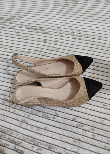 Bej Kadın Dolgu Topuklu Espadril - Görsel 4