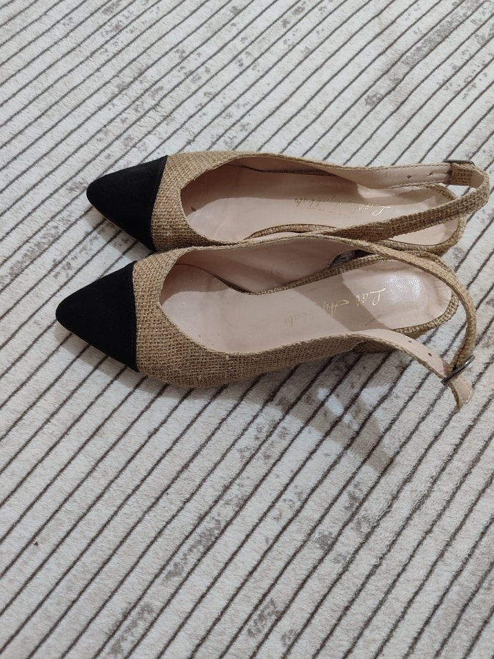 Bej Kadın Dolgu Topuklu Espadril - Görsel 2