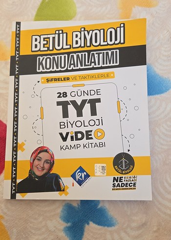Betül Biyoloji TYT Konu Anlatımı Kitabı