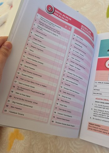  Beden TYT 7'li Deneme Sınavı Kitabı