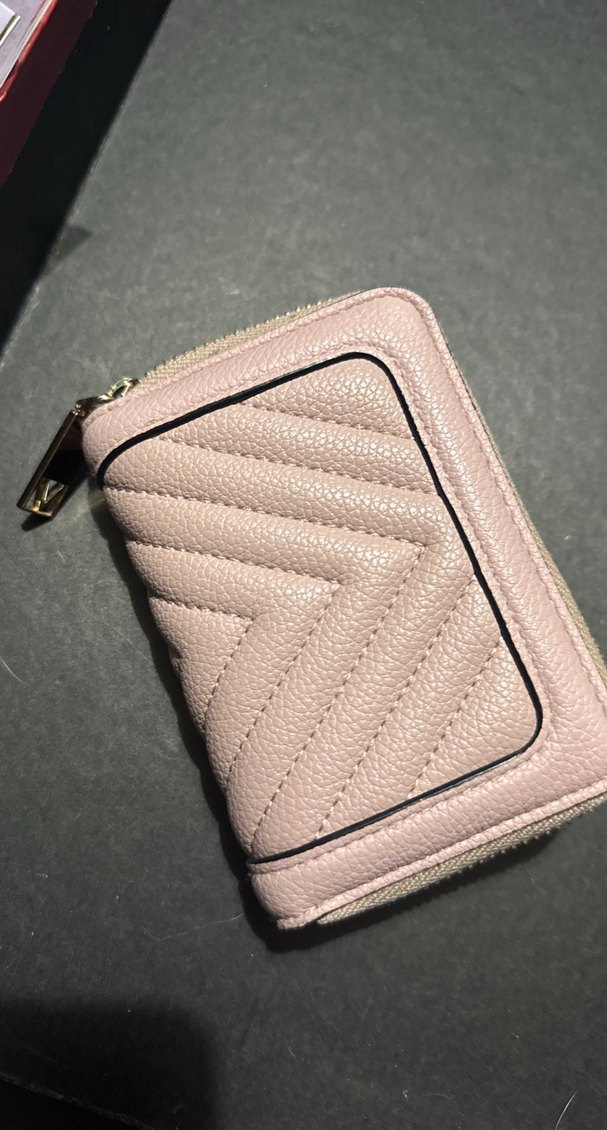 Vs Pembe Deri Fermuarlı Kadın Cüzdan - Görsel 3