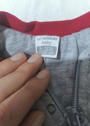 Gri Uzay Temalı Fermuarlı Bebek Tulum - Görsel 2