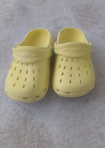 Çocuk Sarı Pastel Terlik