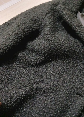 Siyah Uzun Kışlık Kaban - Görsel 5