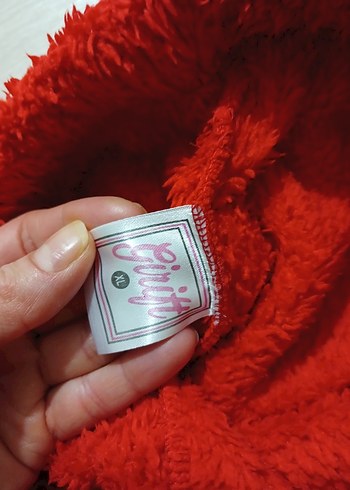 Kızlar için Kırmızı Rahat Sweatpants - Görsel 3