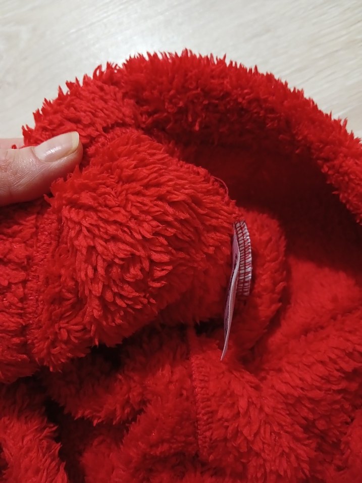 Kızlar için Kırmızı Rahat Sweatpants - Görsel 2