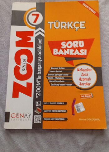 7. Sınıf Türkçe Soru Bankası - Günay Yayınları