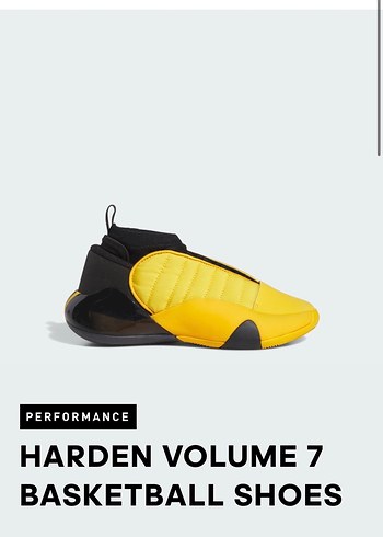 Sarı Velcro Detaylı Basketbol Ayakkabısı Adidas orijinal - Görsel 5