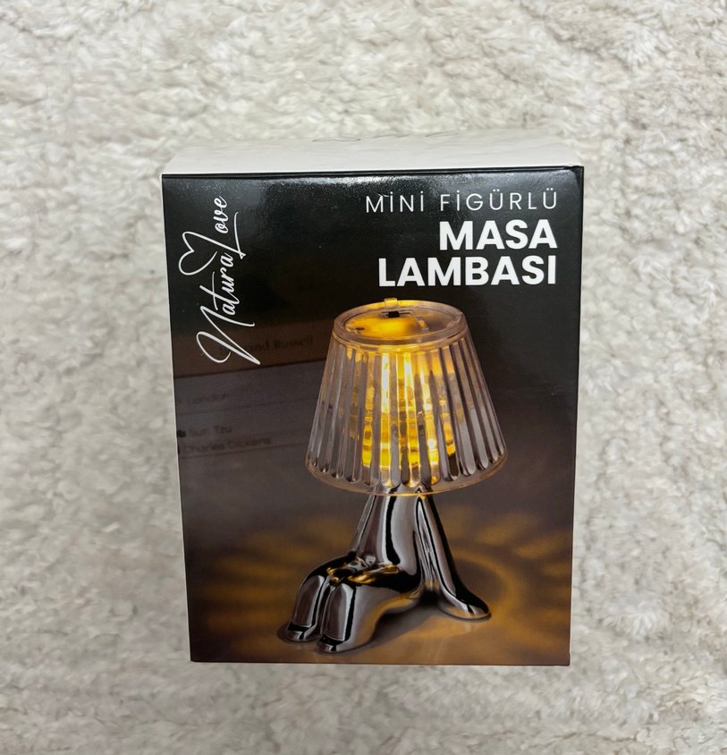 Naturalove Mini Figürlü Masa Lambası - Görsel 4