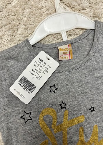 Minito Kids Kız Bebek Baskılı Takım - Görsel 3