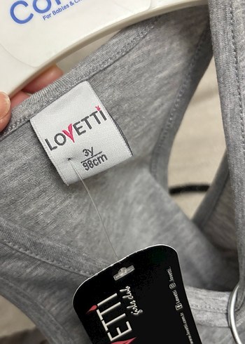 Kız Çocuk Gri Kolsuz Baskılı Tişört - Görsel 3