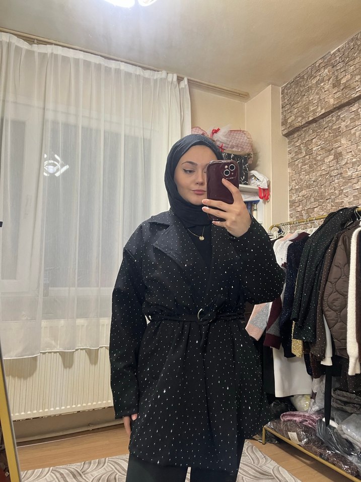 Taşlı ceket - Görsel 3