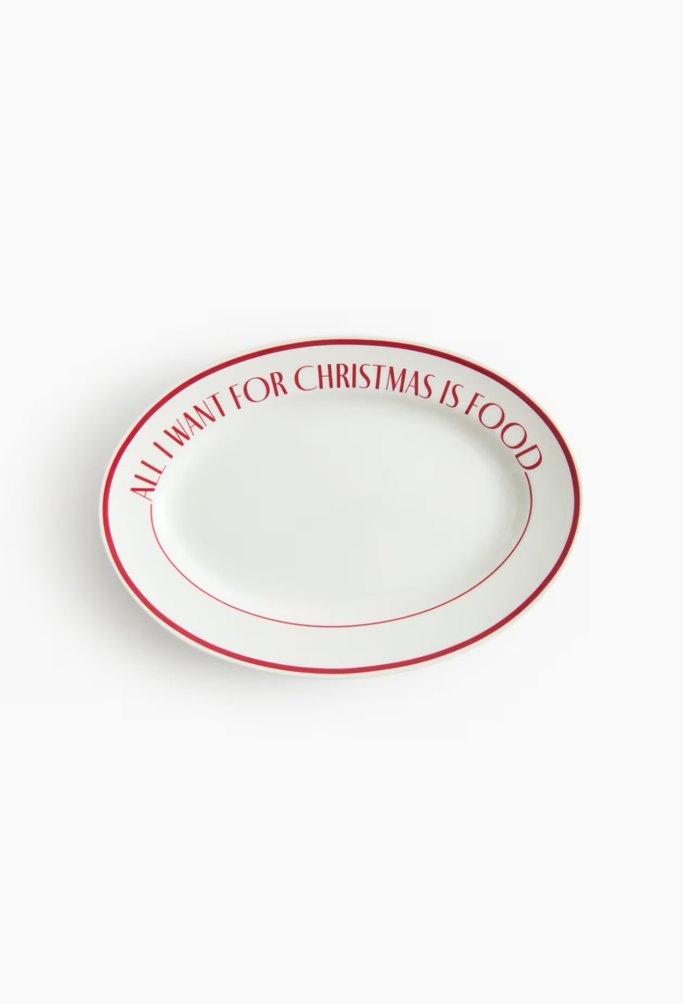 H&M home porselen servis tabağı - Görsel 2