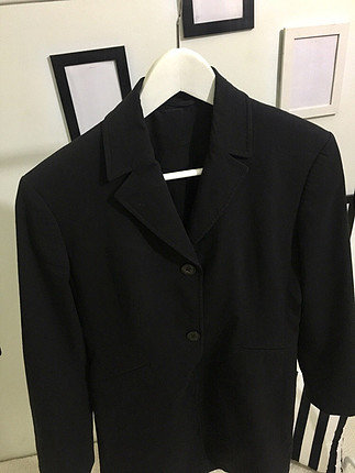 Zara Siyah blazer ceket/elbise