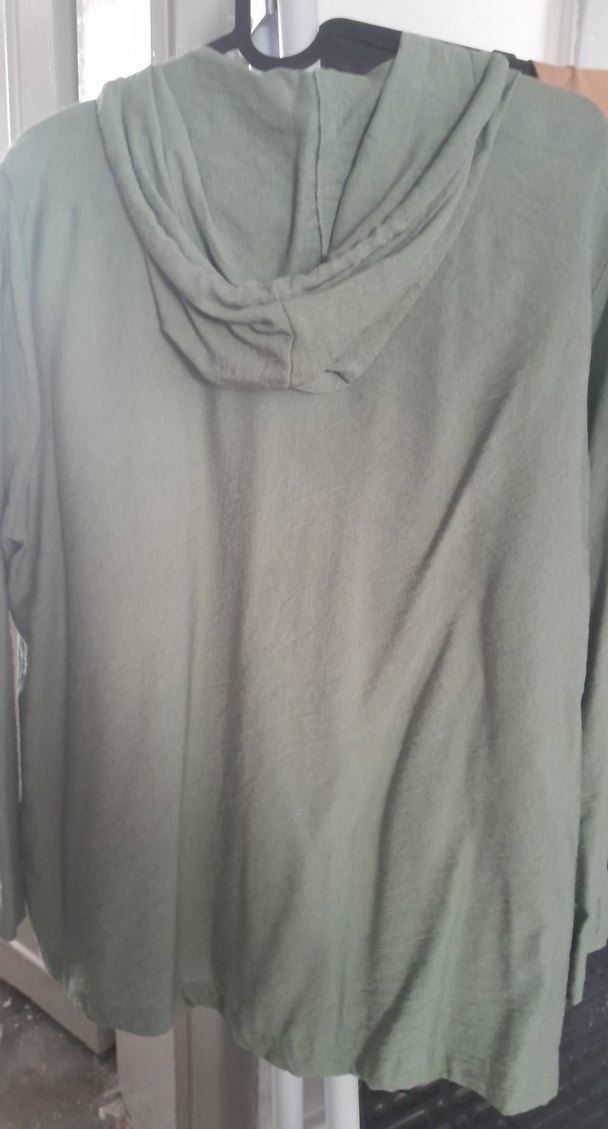 Düğmeli Rahat Kesim Ceket gömlek - Görsel 2