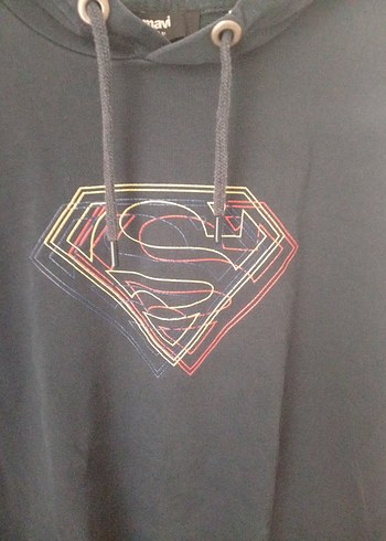 Mavi Kadın Mavi Kapüşonlu Sweatshirt