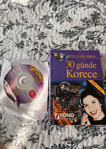 30 Günde Korece Kitap ve CD Seti