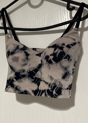 Bağlamalı Desenli sporcu sütyeni - Görsel 3