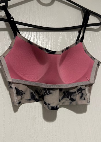 Bağlamalı Desenli sporcu sütyeni - Görsel 5