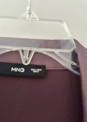 Mango Kadın acı kahve Midi İş Elbisesi - Görsel 7