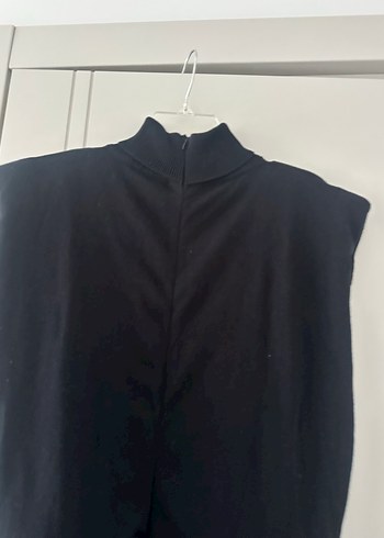 Mango Kadın Siyah Kemerli Uzun Tulum - Görsel 4