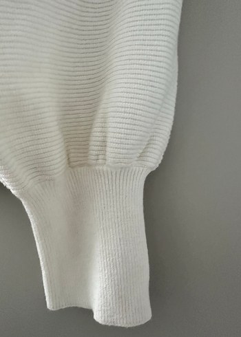 IPEKYOL beyaz crop hırka - Görsel 8