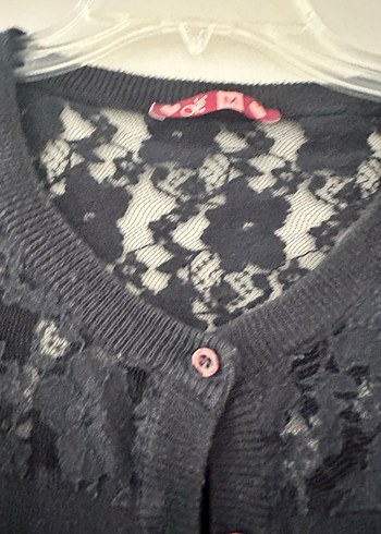 Koton Dantelli lacivert Kadın Hırka - Görsel 2