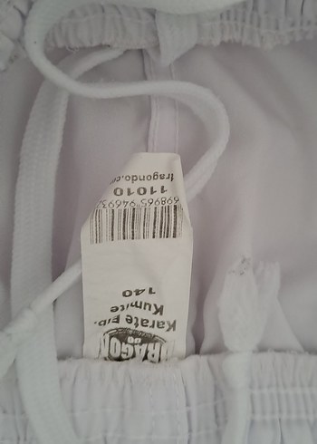 Beyaz Bel Bantlı Erkek Pantolon - Görsel 7