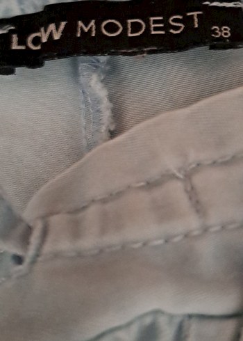 LCW Rahat Kesim Kadın Denim Pantolon - Görsel 4